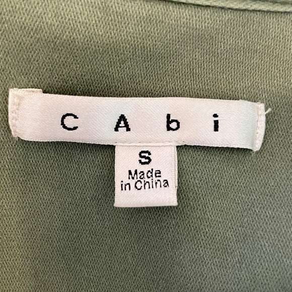 𝅺Cabi 326 Womens Small S Military Sergeant Flight Double Breasted Utility Jacket - Picture 11 of 11